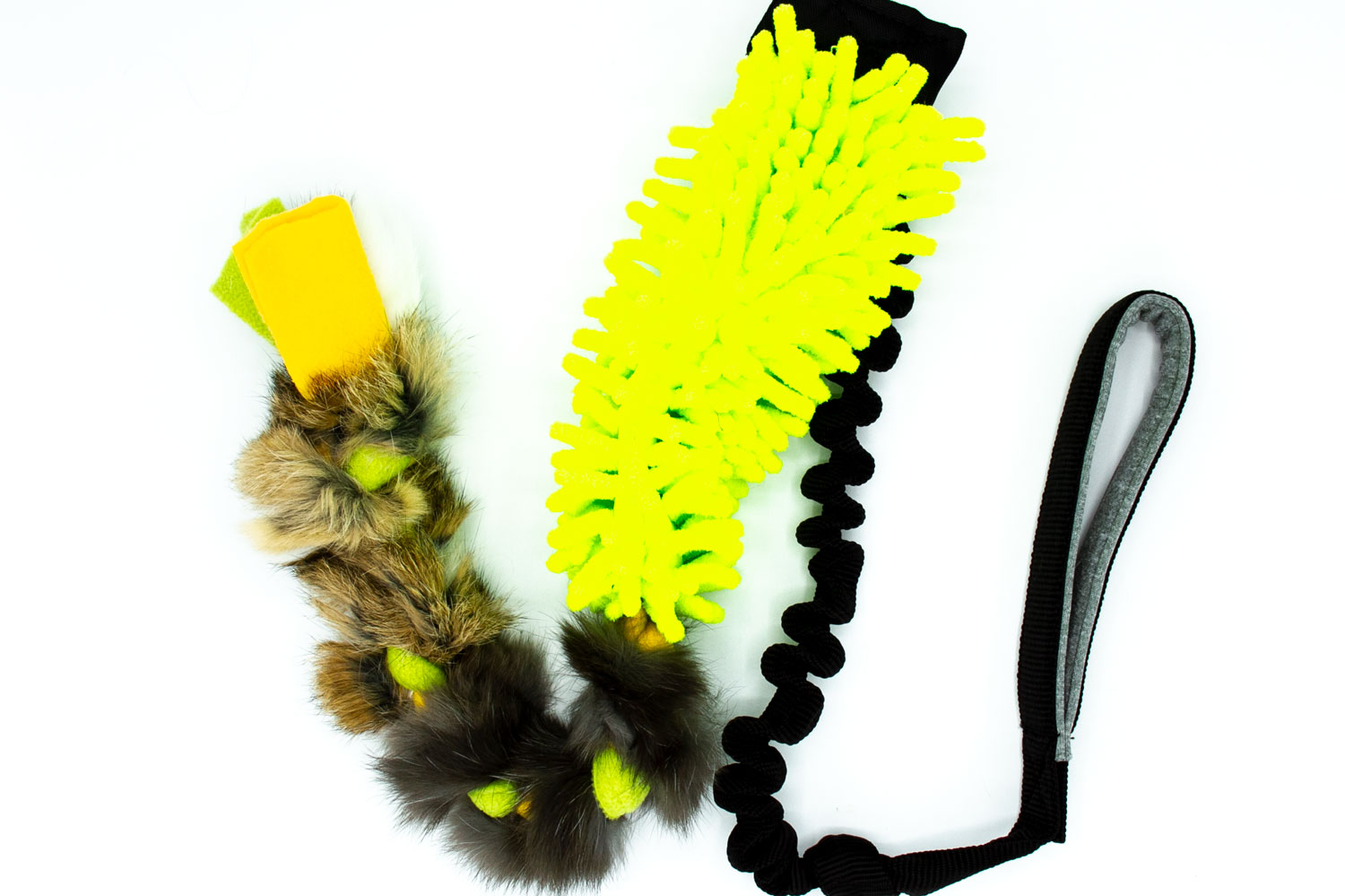 Bungee-Mop mit Kaninchenfell – Bild 3