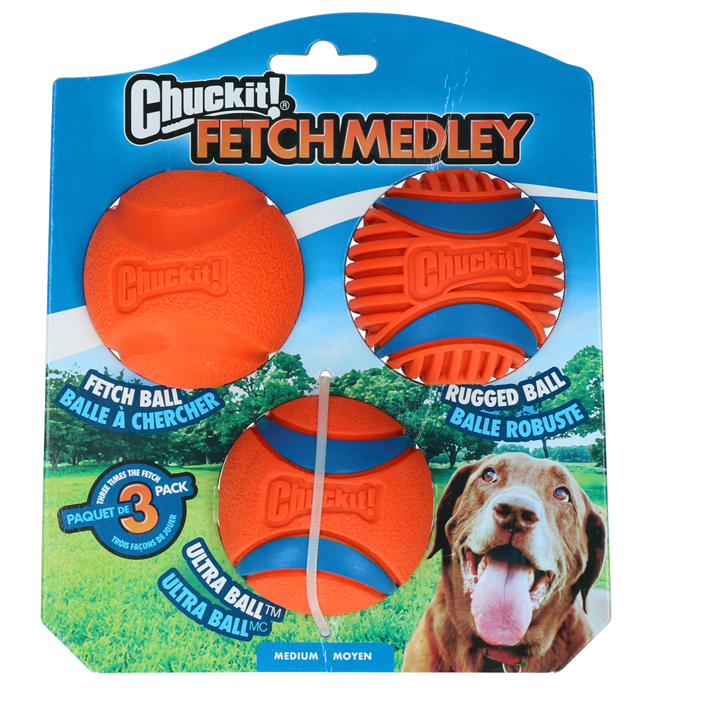 Chuckit Fetch medley - 3er-Pack