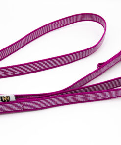 Gummierte Leine | Pink
