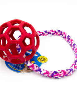 Alternative view of JW Hol-EE Roller Gitterball | Rot