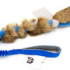 Rabbit braided tug | Blau