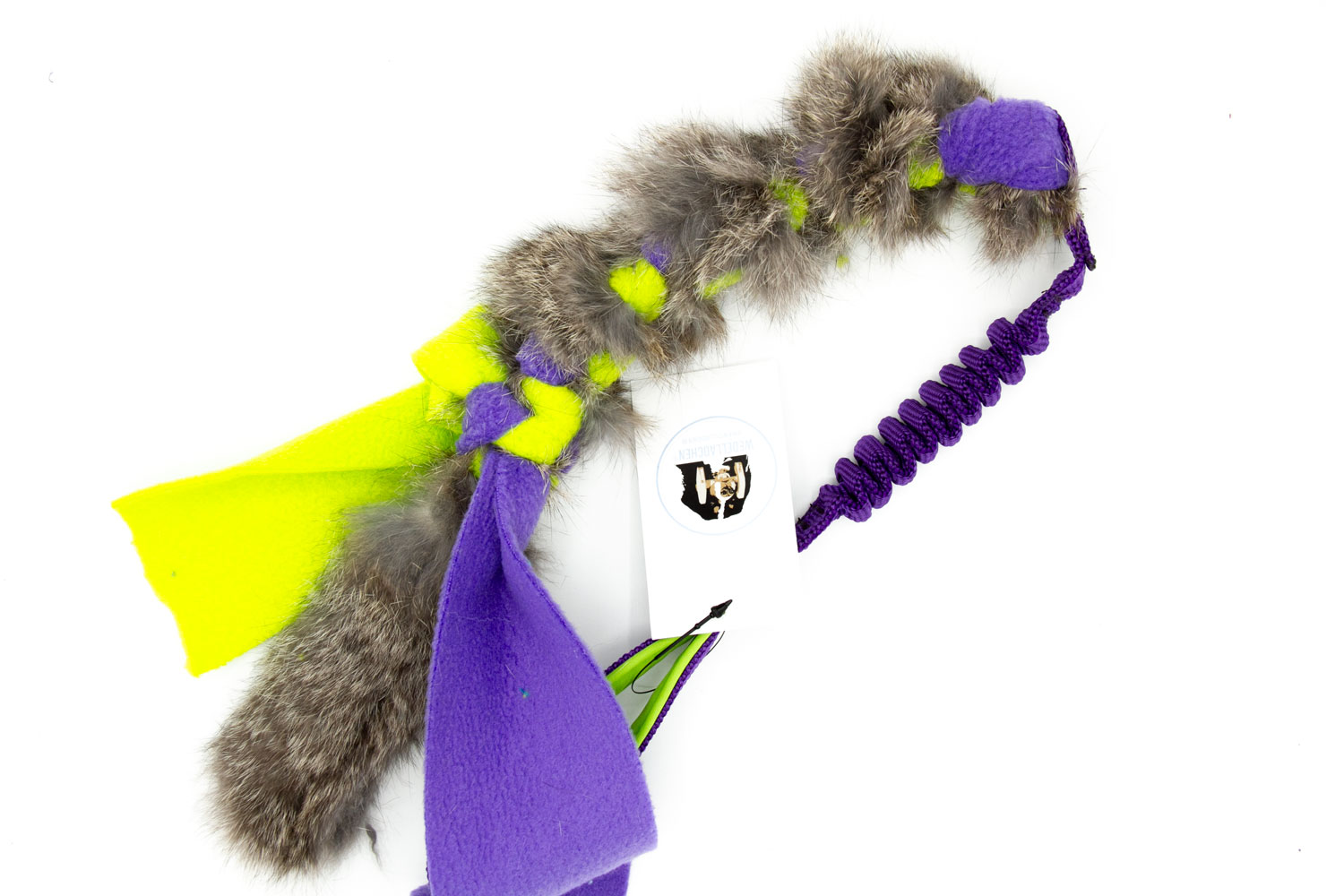 Rabbit braided tug | Lila