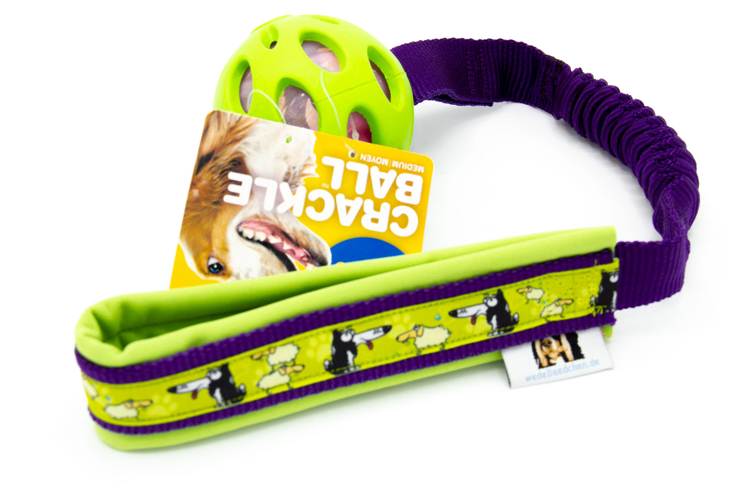 JW Crackle Heads Ball – Bild 3