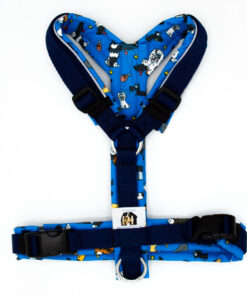 Hundegeschirr Blau|Navi