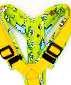 Alternative view of Hundegeschirr "Spring" | Grün, Gelb