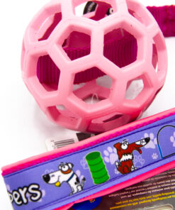 Alternative view of JW Hol-EE Roller Gitterball | Rosa