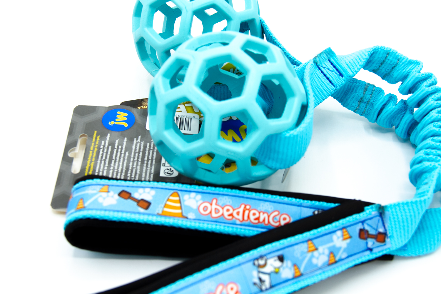 JW Hol-EE Roller Gitterball | Hellblau – Bild 2