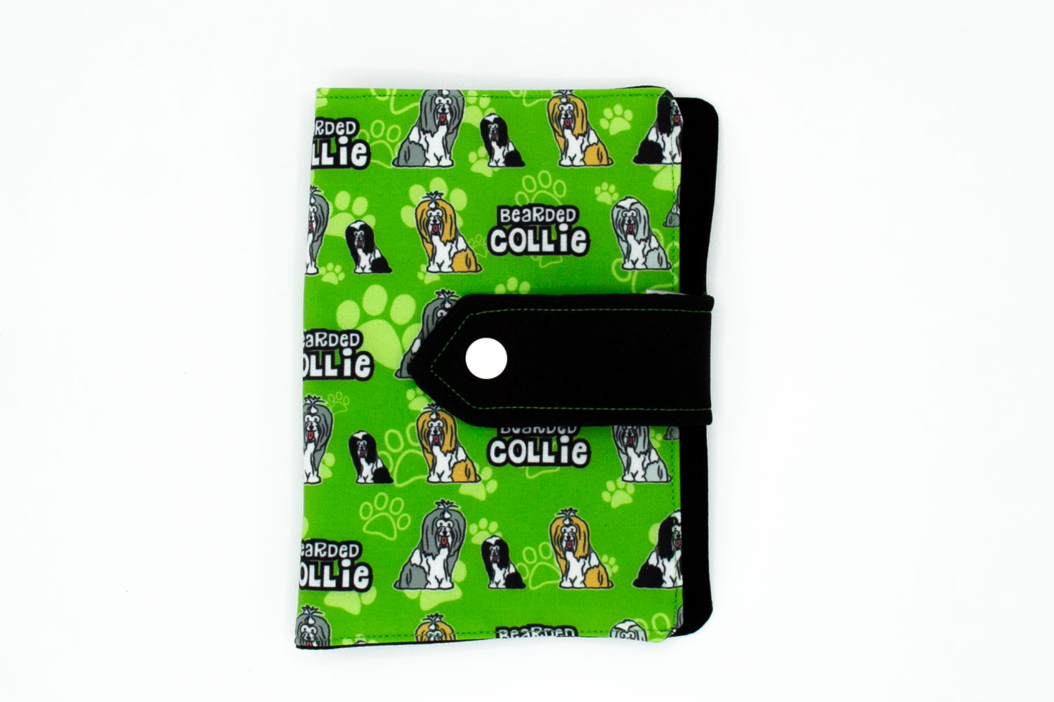 Hülle für den Impfausweis | Bearded Collie