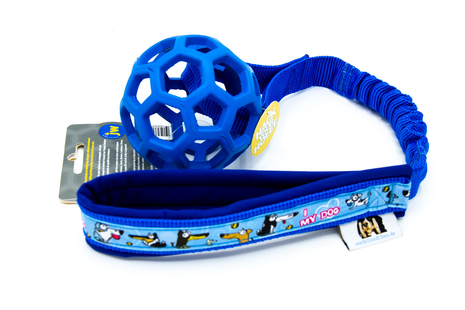 JW Hol-EE Roller Gitterball | Blau – Bild 4