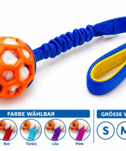 JW Pet Hol-EE Roller Bungee mit Schaffell