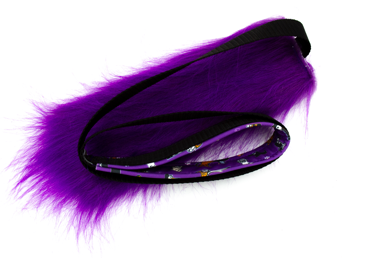 Faux Fur Handle