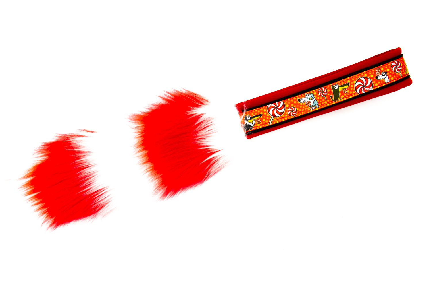 Lollipop Fur Handle