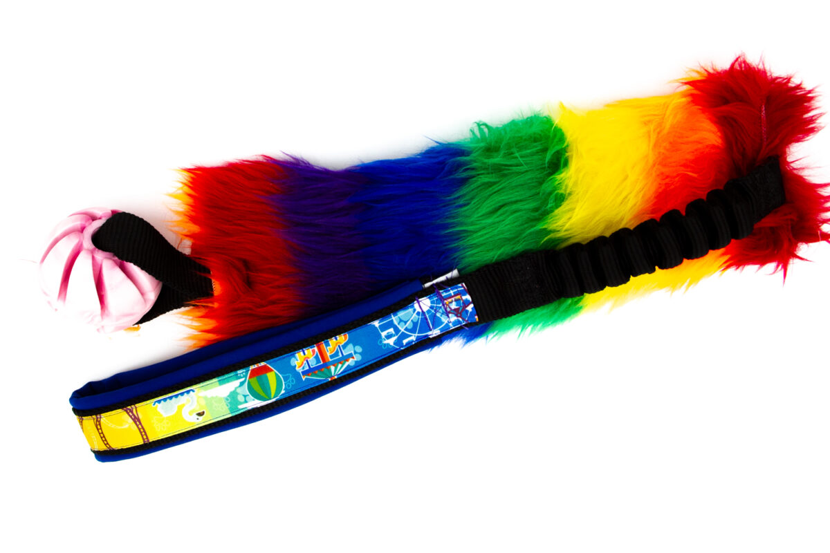 Faux fur bungee mit Sum Plast